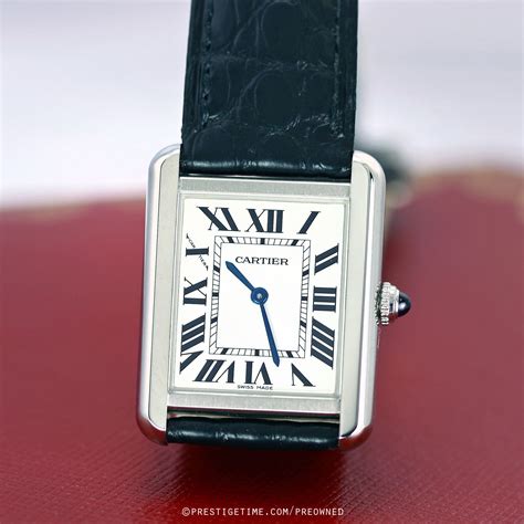 tank solo cartier replica|cartier tank pre owned.